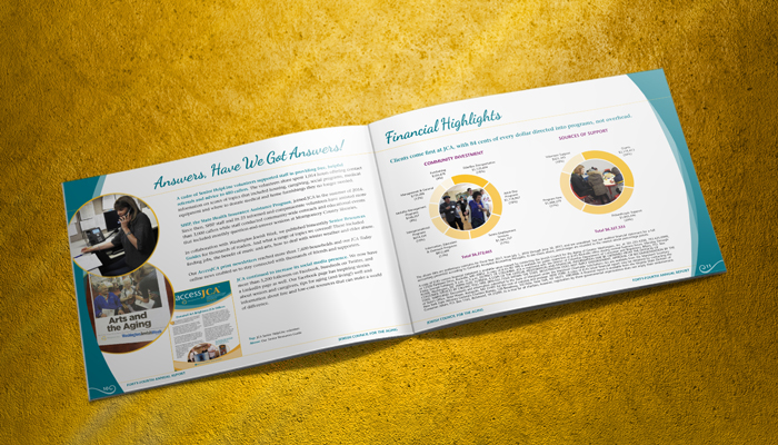 JCA annual report design